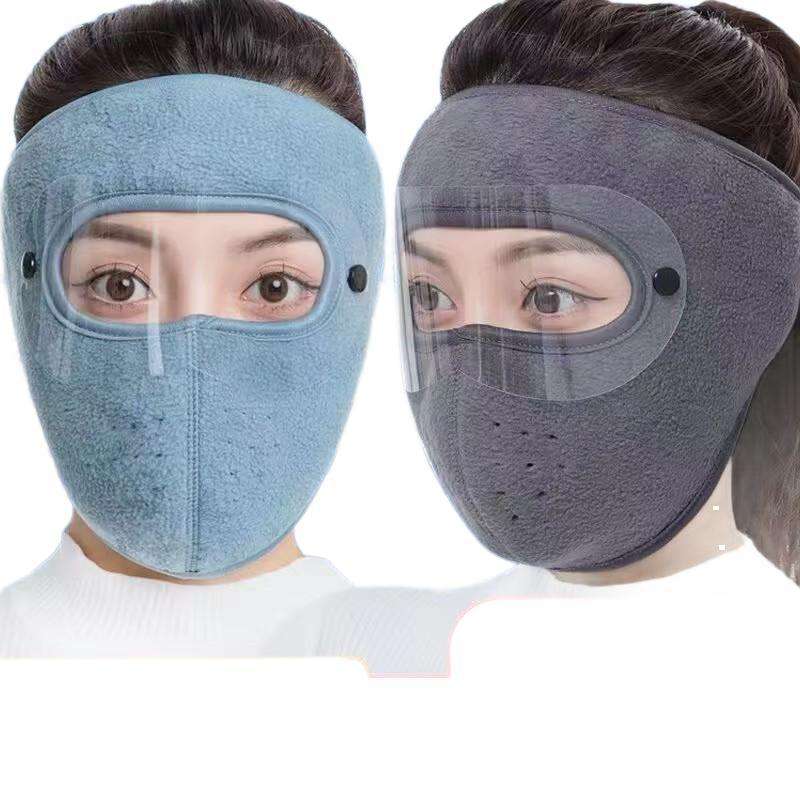 Outdoor Winter Warm Windproof Motorcycle Riding Full Face Cover with Eye Mask