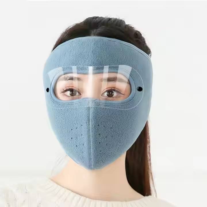 Outdoor Winter Warm Windproof Motorcycle Riding Full Face Cover with Eye Mask