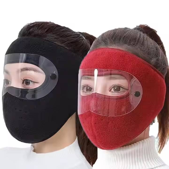Outdoor Winter Warm Windproof Motorcycle Riding Full Face Cover with Eye Mask