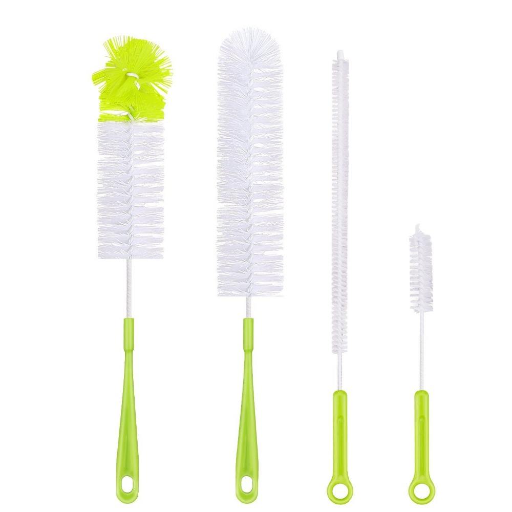 Cleaning Brush Set Bottle Cleaner for Washing Beer Wine Decanter Narrow Neck Bottles